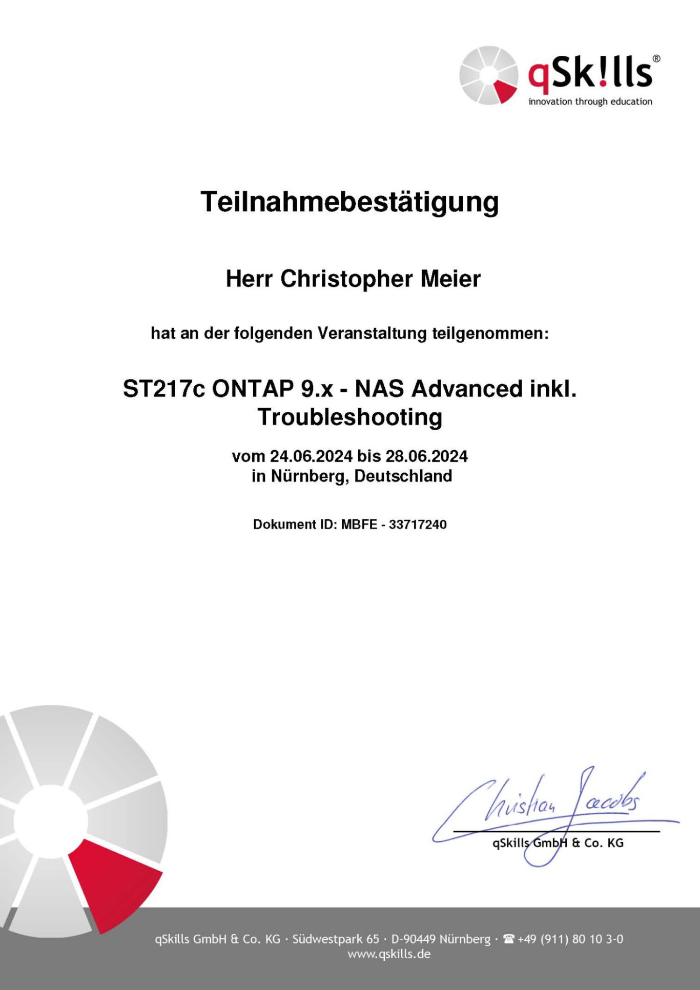 ONTAP NAS Advanced ONTAP NAS Advanced
